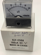 Load image into Gallery viewer, KLY-C50A-100UA-DCV - SHURITE - 0-100UA DC PANEL METER
