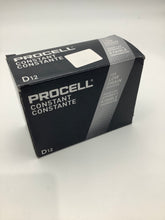 Load image into Gallery viewer, D  DURACELL PROCELL ALKALINE BATTERY, PC1300 - 12 PACK
