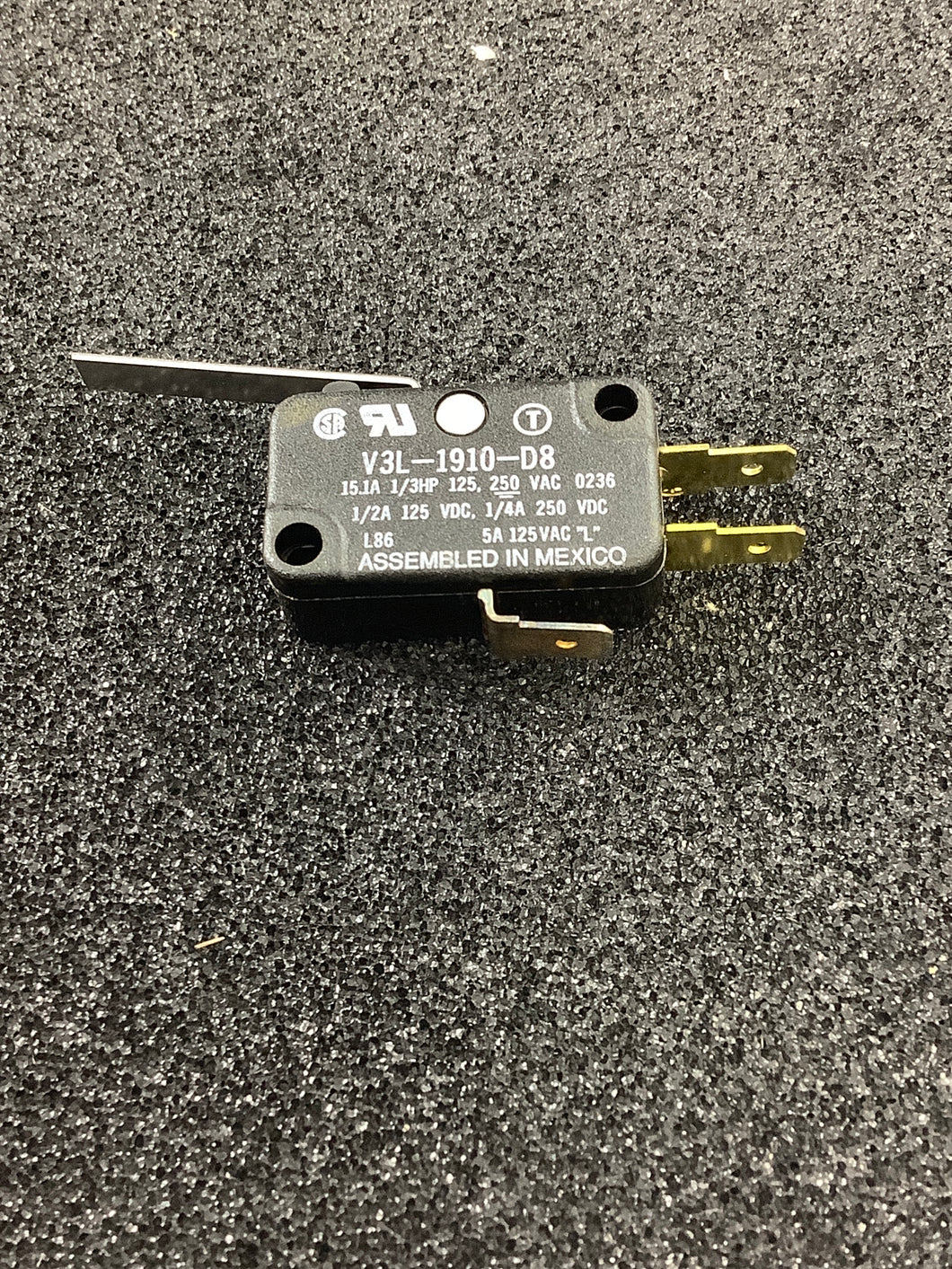 V3L-1910-D8 - MICRO SWITCH - Basic Switch 0.187