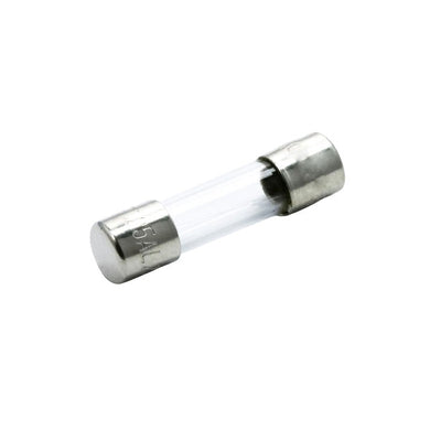 1.5A 250V 5MM X 20MM Fast Acting Glass 5 pack, 74-5FG1.5A-C