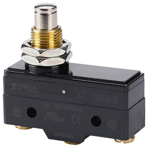 Snap Action Switch, Panel Mount Plunger, XZ-15GQ-B