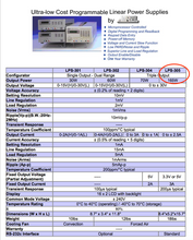 Load image into Gallery viewer, LPS-305 - AMERICAN RELIANCE - PROGRAMABLE POWER SUPPLY, (2x) 0 - 30V, 2.5A plus 5V / 3.3V Fixed 3A. Programmable. Triple Output. RS-232
