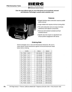 PGAX-17-17-1 - MCKENZIE - PGA EXTRACTION TOOL 17 X 17