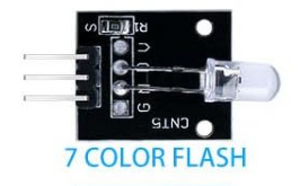 ARD-LIGHT KIT - ELEGOO - ARDUINO 7 COLOR FLASH & LASER