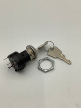 Load image into Gallery viewer, A1161U2A1NZNQ - C&amp;K - Key Lock Switch SPDT, 2.5A Key Remove Both Pos.
