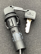 Load image into Gallery viewer, PM0613EBMWCKQ22 - C&amp;K - Keylock Switch 2 Position SPST 4A (AC/DC) 125 VAC 28 VDC Panel Mount, Snap-In
