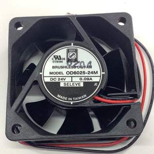 OD6025-24MS - ORION - 60 X 60 X 25 MM FAN 17 CFM 24 VDC