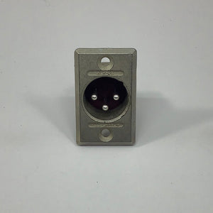 XLR-3-32 - ITT CANNON - Male 3 Pin XLR Panel Mount Connector