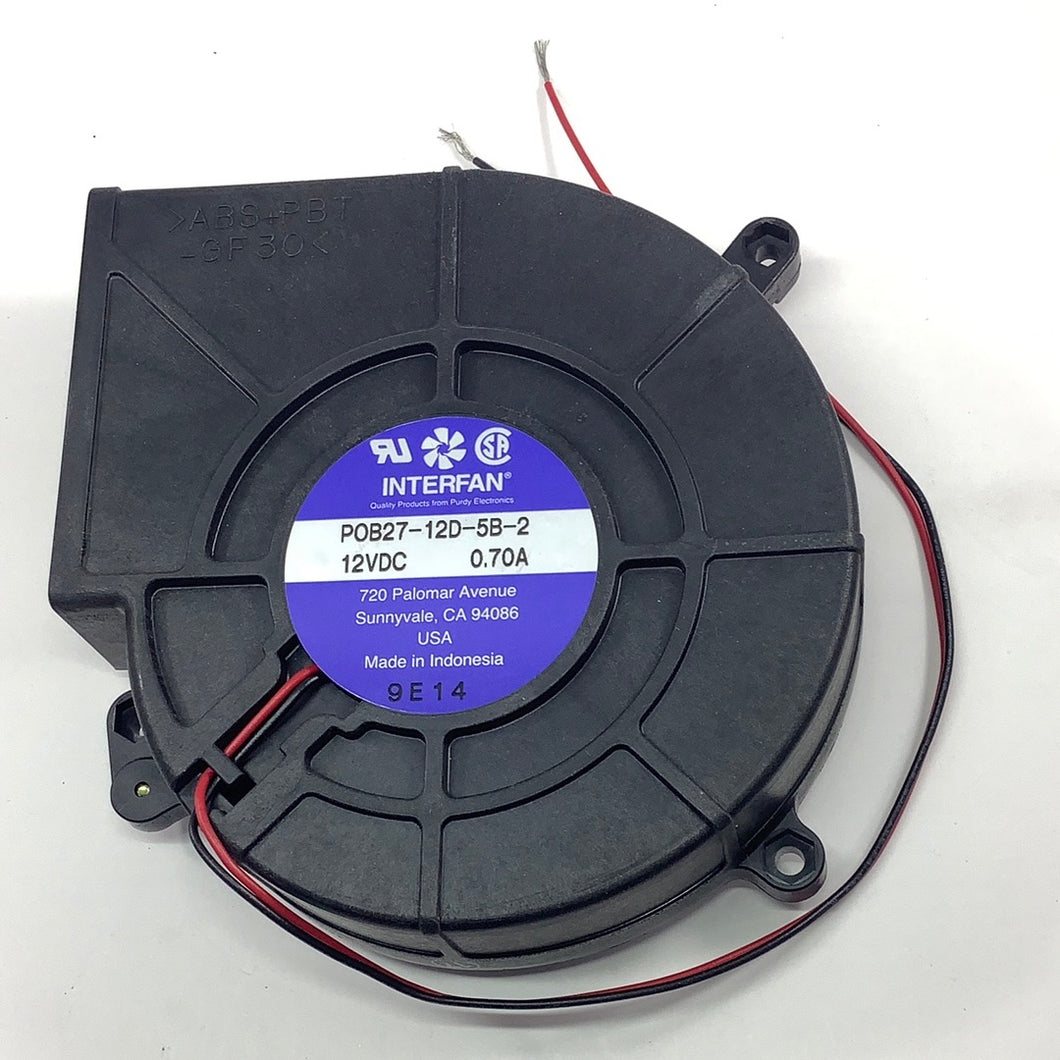 POB27-12D-5B-2 - INTERFAN -  12VDC BLOWER