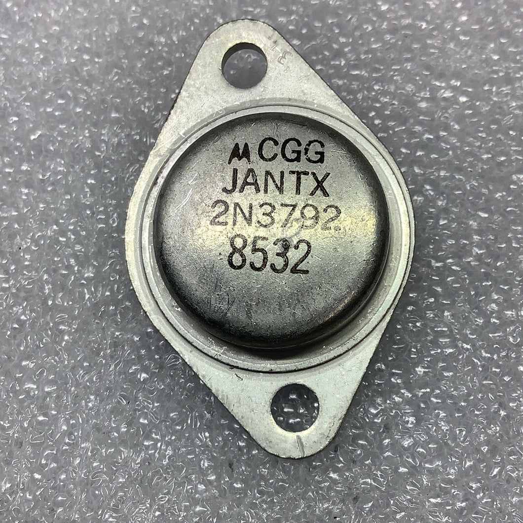 JANTX2N3792 - Silicon PNP Transistor  MFG -MOTOROLA