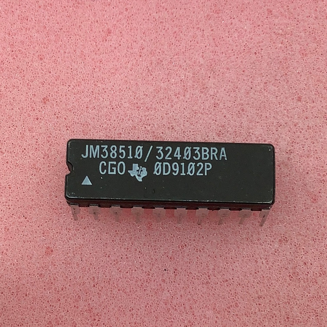 JM38510/32403BRA - Texas Instrument - Military High-Reliability Integrated Circuit, Commercial Number 54LS244