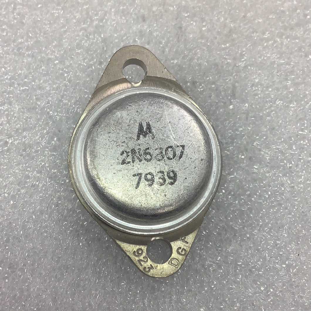 2N6307 - Silicon NPN Transistor - MFG.  MOTOROLA