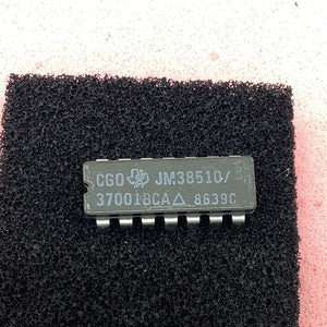 JM38510/37001BCA - Texas Instrument - Military High-Reliability Integrated Circuit, Commercial Number 54ALS00