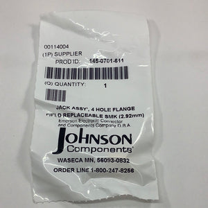 145-0701-611 - JOHNSON - FLANGE MOUNT SMK CONNECTOR