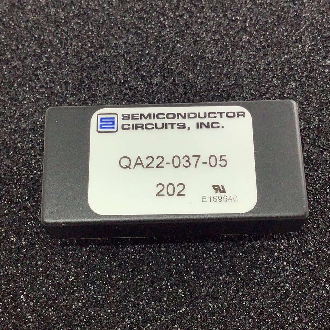 QA22-037-05 - SEMICONDUCTOR CIRCUITS - DC-DC COVERTER  INPUT 4.5V-5.25V
OUTPUT +/- 12V @210 MA