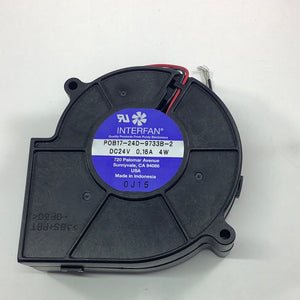 POB17-24D-9733B-2 - INTERFAN -  24VDC BLOWER