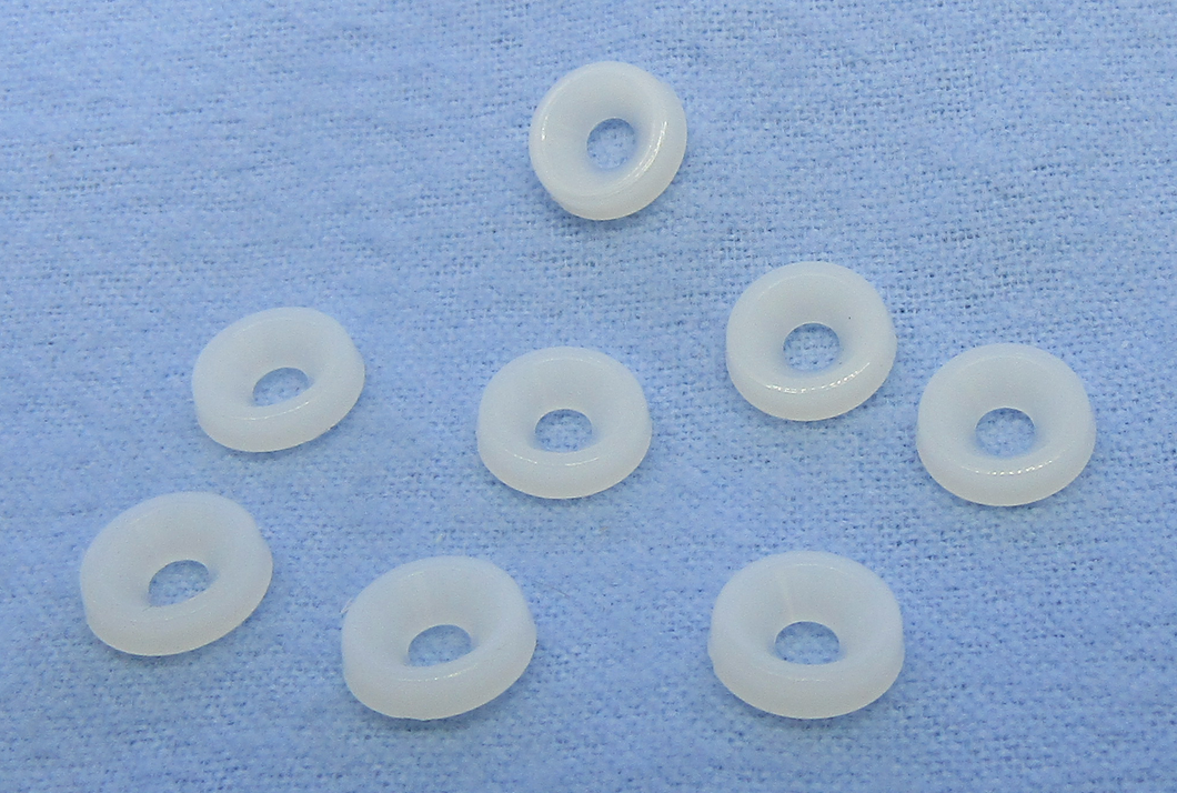 Nylon Finish Washers #10 ,8 CT, 10-521