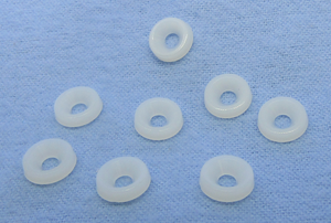 Nylon Finish Washers #6 ,8 CT, 10-526