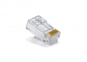 EZ-RJ45  Cat6 Connectors, 50Pc. Clamshell, 100010C