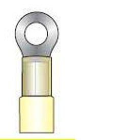 #8 Shrink Ring Term 10-12 Awg  100 pkg, SRY8A