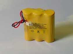 3.6V 600  MAh NI-CAD Cordless Phone Battery, 3AA-W