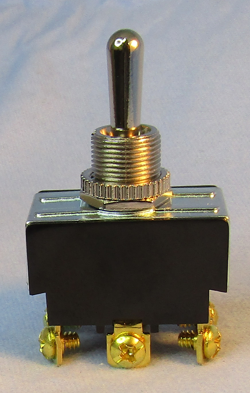 Toggle, DPDT 20A @125V, (On)-Off-(On), 30-050