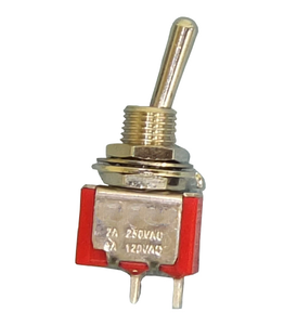 Min Toggle, SPDT 5A @120V, On-On, 30-10002