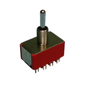 Min Toggle, 4PDT 5A @120V, On-Off-On, 30-10032