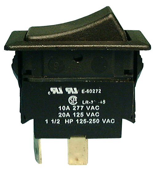 20A DPST ROCKER SWITCH, 30-630