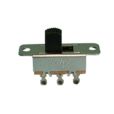 Slide Switch, DPDT 6A @125V, On-On, 30-9182