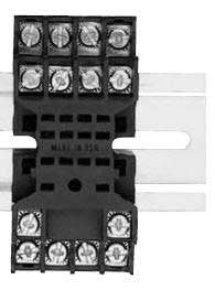 RELAY SOCKET  S-28B, MT14-PC