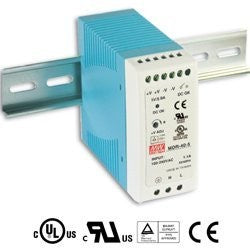 12VDC-5.0A DIN Rail Power Supply, MDR-60-12