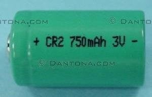 CR2 LITHIUM BATTERY, LITH-22P