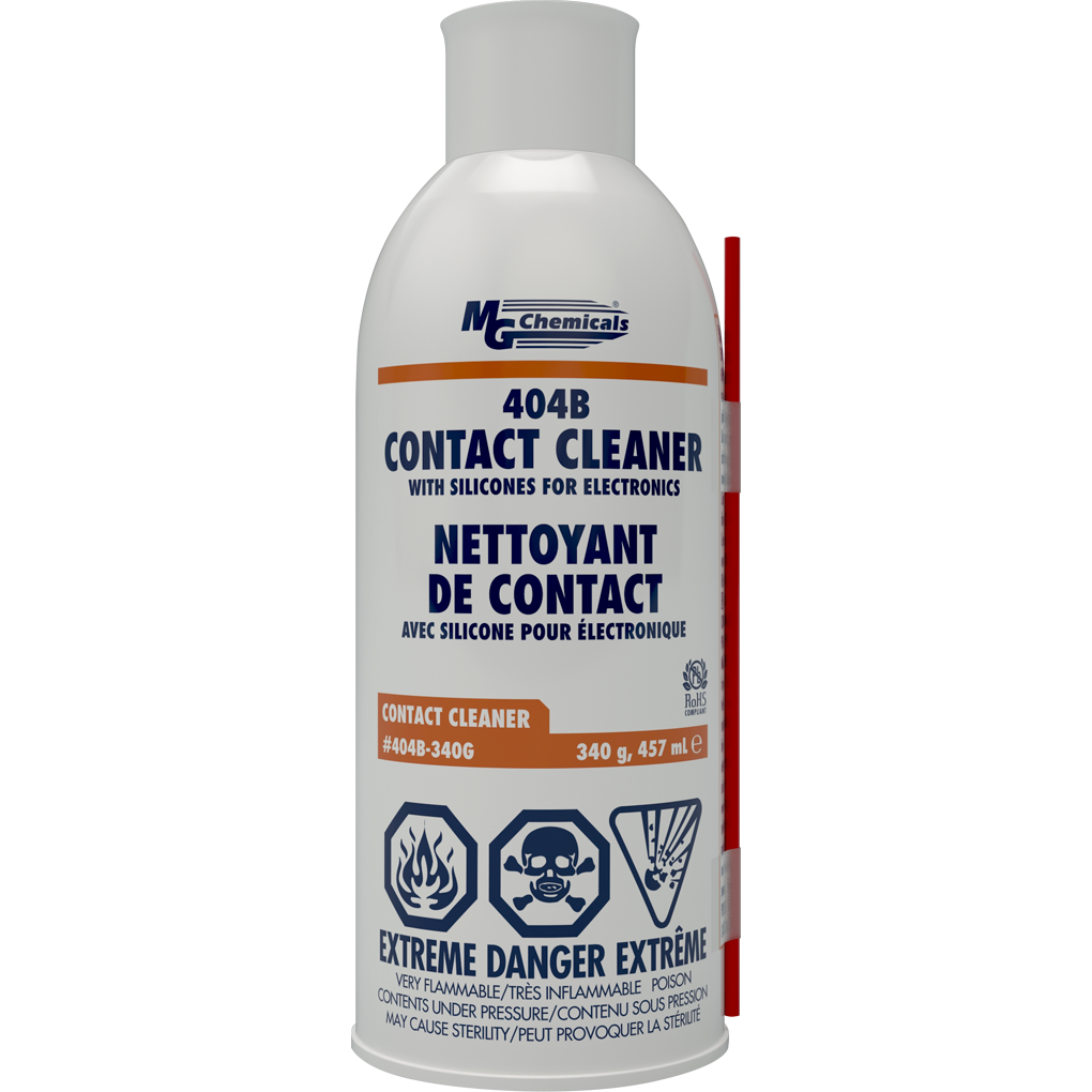 CONTACT CLEANER WITH SILICONES  12oz, 404B-340G