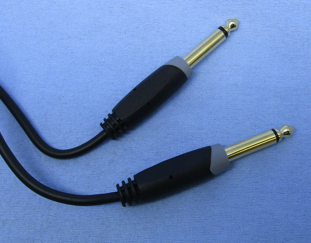 12 FT.  1/4” Mono Male to Male Cable , 44-348
