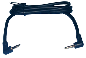 3.5mm 4 Cond. Rt Angle M/M cable 12ft, 44-474