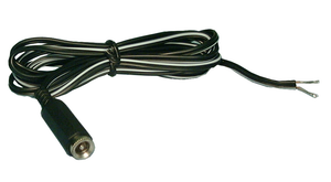 6 FT 2.1MM DC JACK 18AWG, 48-287