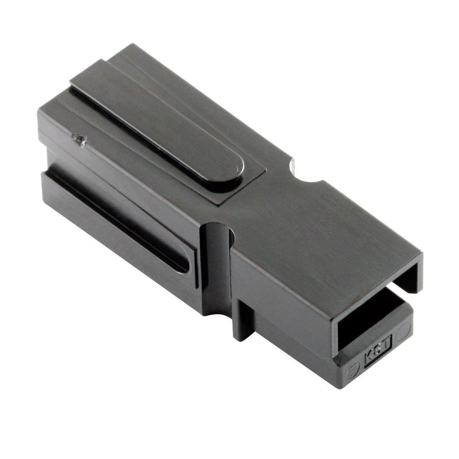 DC-H Power Connector-Black, 49-017