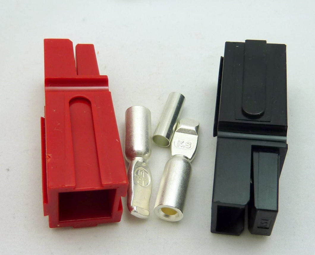 DC-H 1 Pair Sets-Black/Red-50A