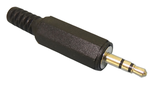 3.5MM STEREO PLUG, Plastic,  10 Pack, 502P-10