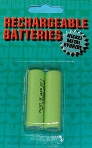 2 X AA 1.2V 1600MAH Ni-Mh  , SS-1NMHP