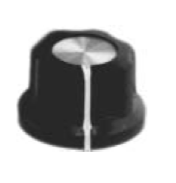 54-232-2 - 1/4 inch(6.35mm)x 20mm Knob-- 2/pack