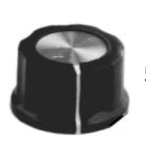 54-234-2 - 1/4 inch(6.35mm)x 27mm Knob-- 2/pack