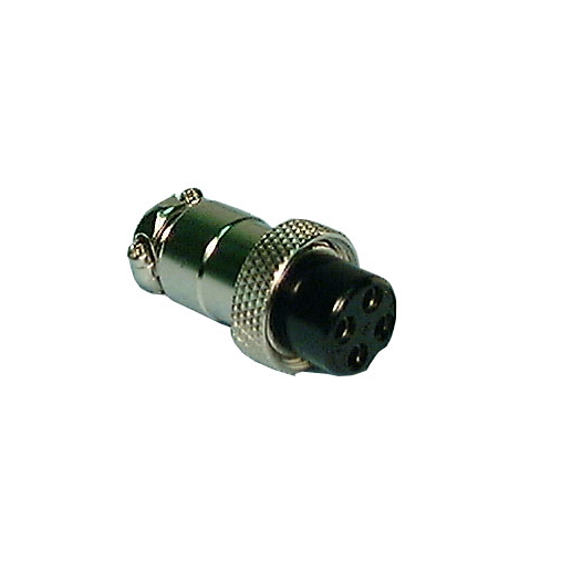 4 PIN INLINE FEMALE, 61-604