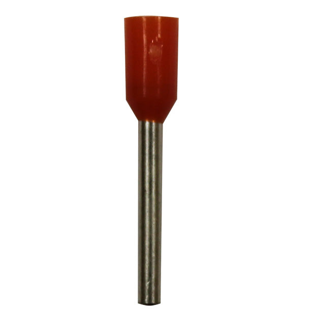 WIRE FERRULE 20 AWG 10MM ORANGE