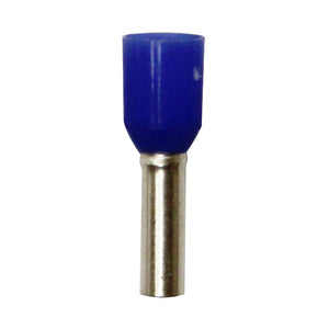 FERRULE 14 AWG, 8mm, Blue, 100 PK