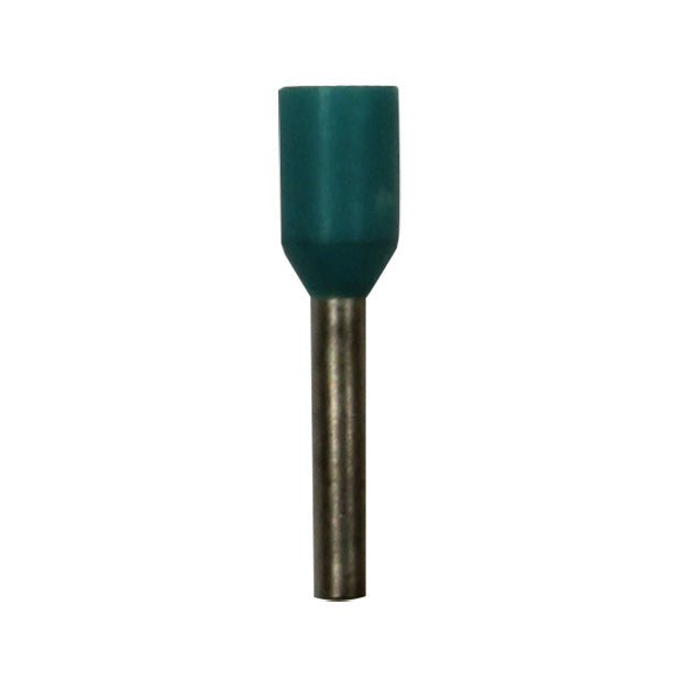 FERRULE,  22 AWG, 6mm, Turquoise, 100 PK