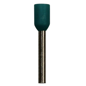 FERRULE, 22 AWG, 8mm, Turqouise, 500 PK