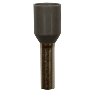 WIRE FERRULE 14 awg x 8 mm GRAY 500 PK