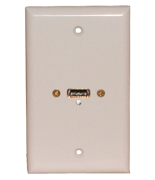 Wall Plate HDMI  White, 75-667